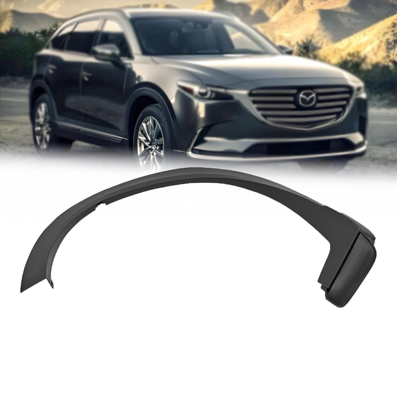 Amazon.com: LUNUMAOS Rear Wheel Arch Trim for 2016-2023 Mazda CX-9